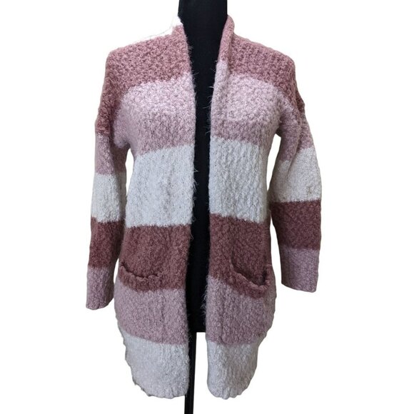 Altar'd State Sweaters - Altar'd State Lovely Lash Color Block Purple Cardigan Sweater Medium